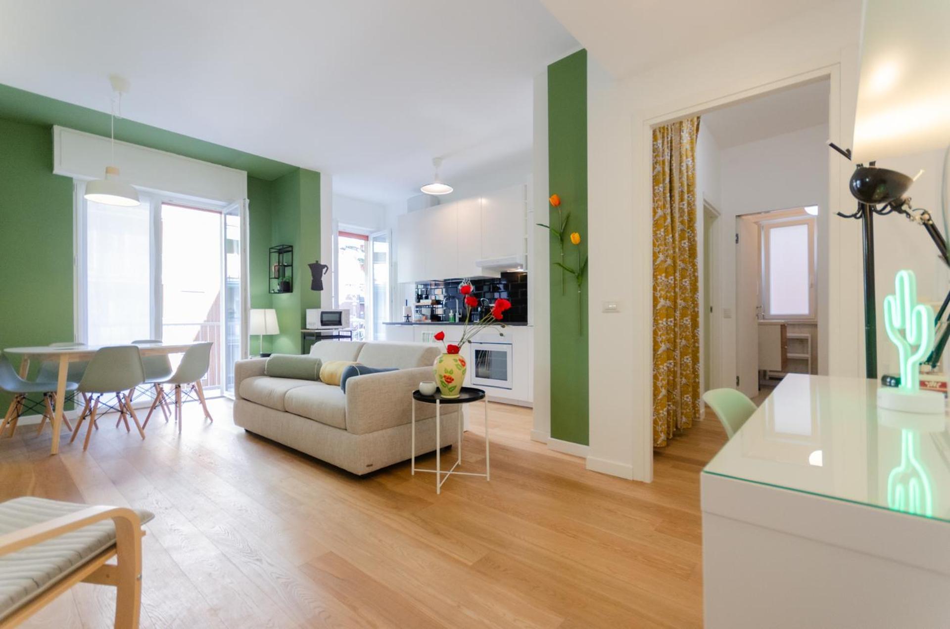 Vivimi Home Fiordalisi Stile & Comfort Vicino Metro Milánó Kültér fotó