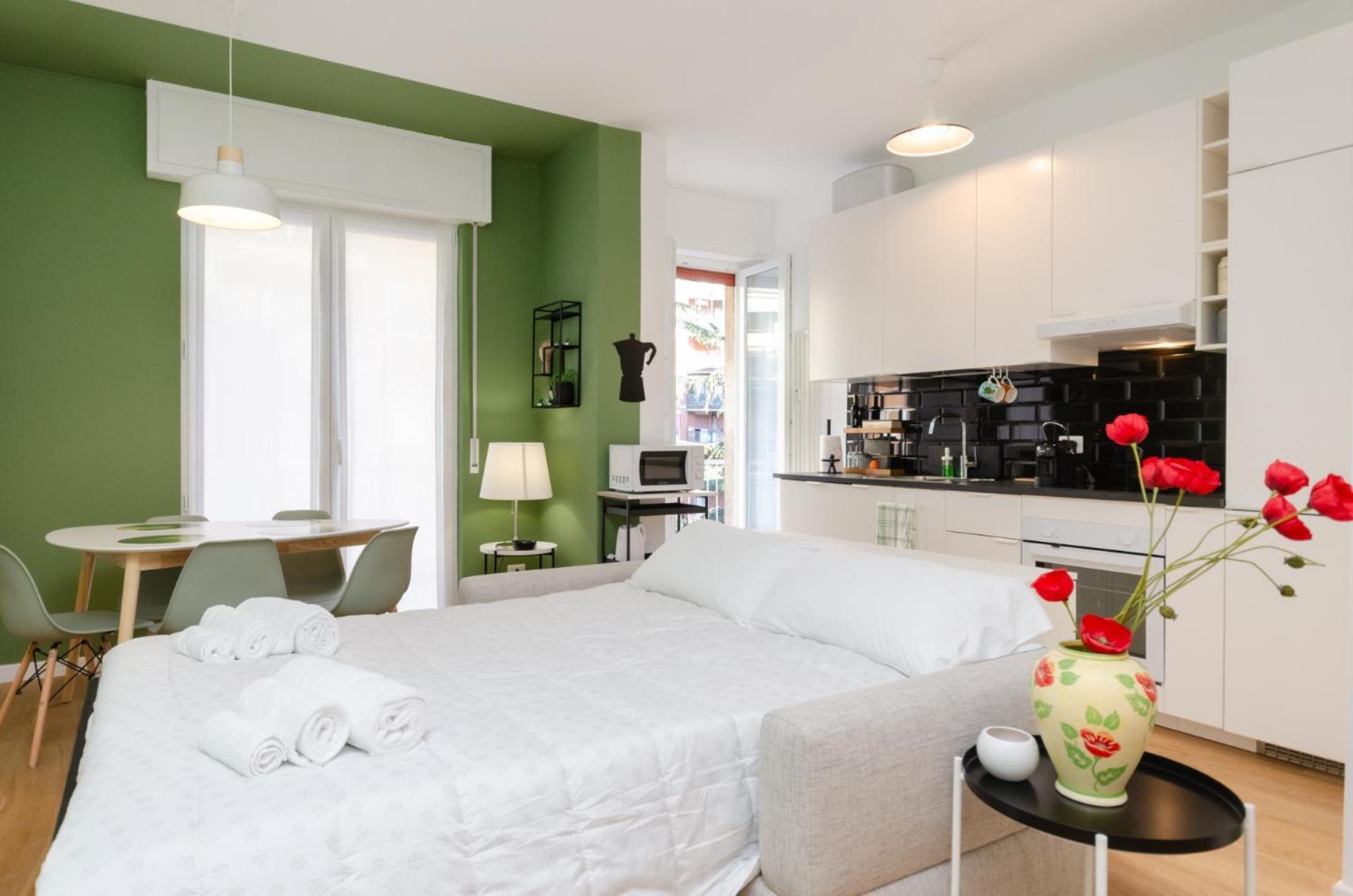 Vivimi Home Fiordalisi Stile & Comfort Vicino Metro Milánó Kültér fotó